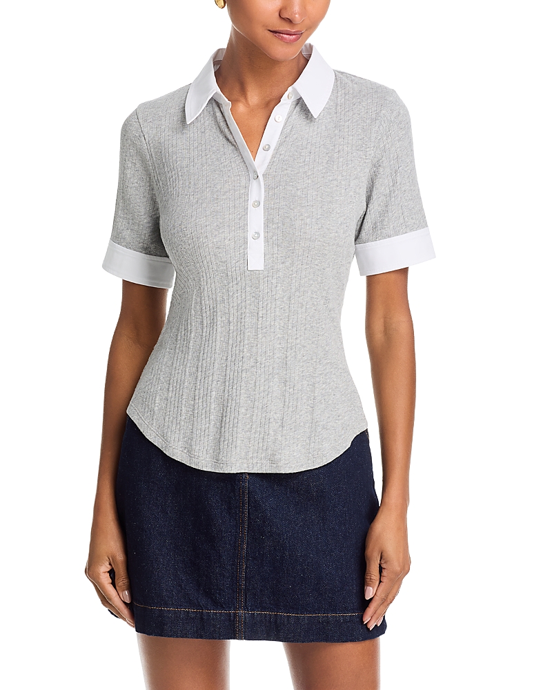 Cinq a Sept Short Sleeve Jaden Top