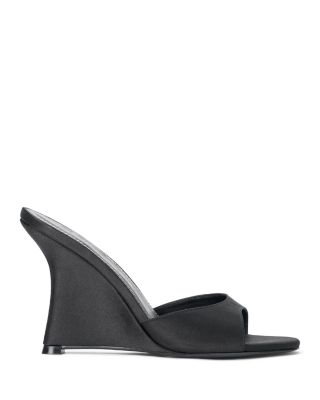 Women's Brigitte Satin High Heel Wedge Sandals