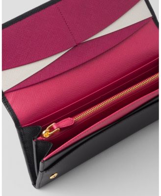 Large Saffiano Leather Wallet