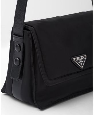 Traveller Small Padded Re-Nylon Shoulder Bag