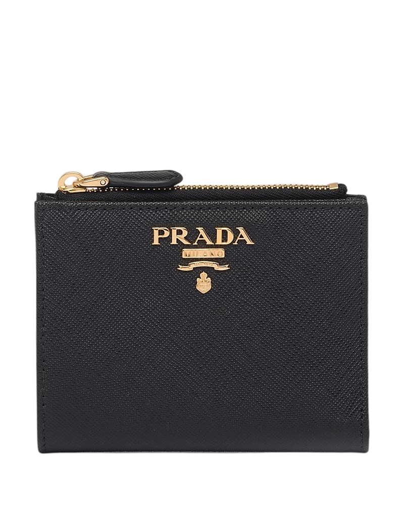 Prada Small Saffiano Leather Wallet · OS