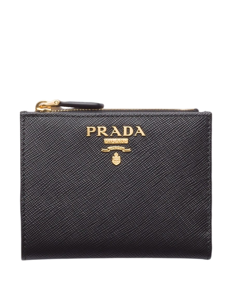 Prada Small Saffiano Leather Wallet · OS