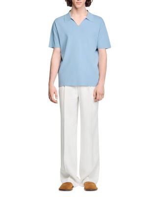 Stretch Knit Polo Shirt