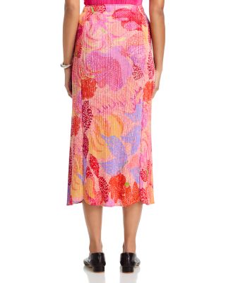 Foggy Forest Midi Skirt