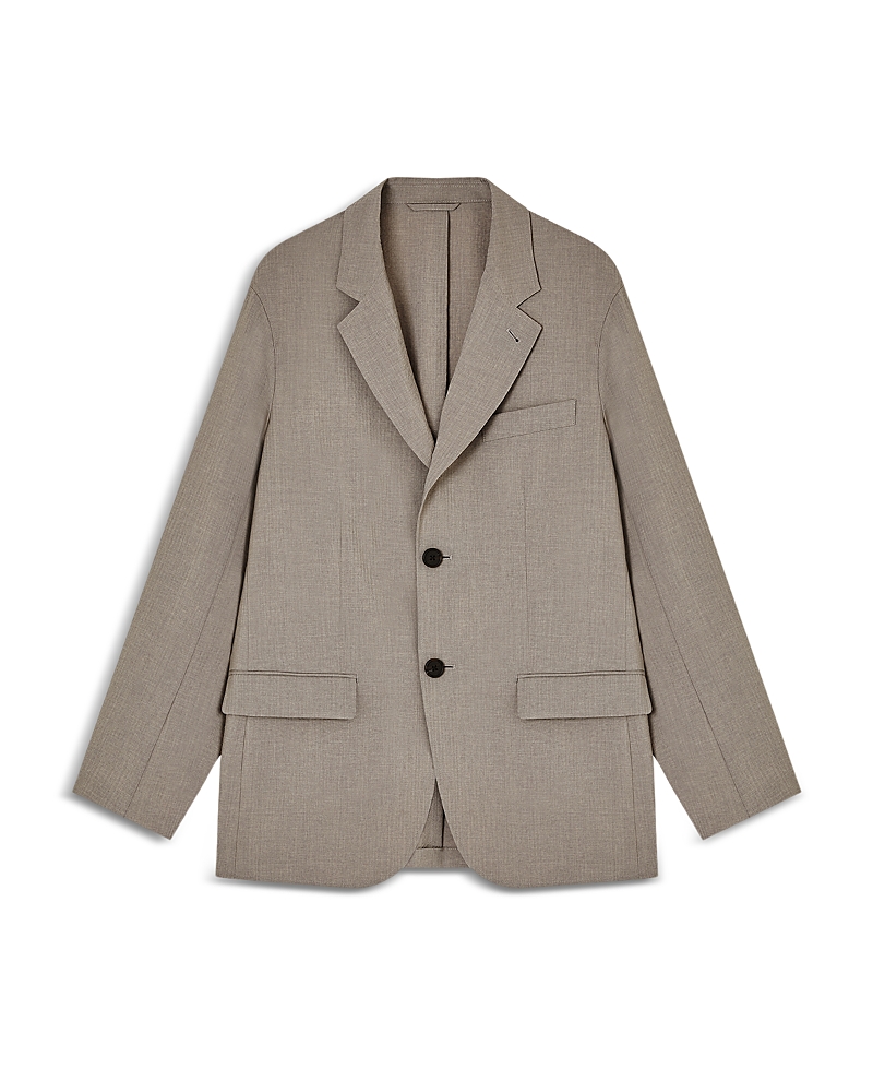 Emporio Armani Seersucker Single Breasted Blazer