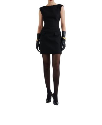 Adelina High Neck Mini Dress