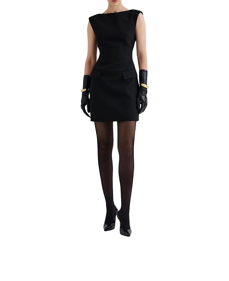 Malina Adelina High Neck Mini Dress
