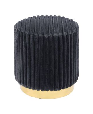  Lillian Upholstered Ottoman with Plinth Base