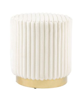  Lillian Upholstered Ottoman with Plinth Base