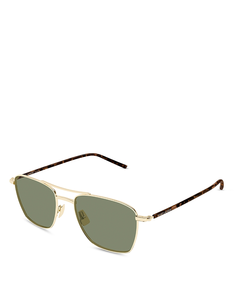 Saint Laurent Pilot Sunglasses, 53mm · OS