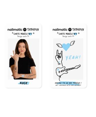 Rock Kids Tattoo Pen Set - 5-7 Years