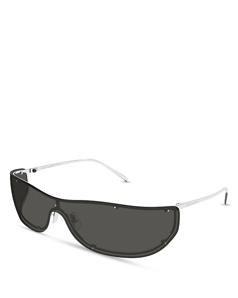 Saint Laurent Mask Sunglasses, 99mm