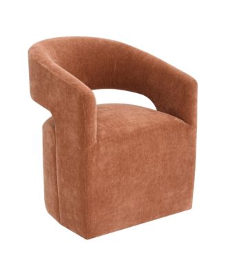 Furniture Of America Orion Modern Upholstered Accent Chair With Casters