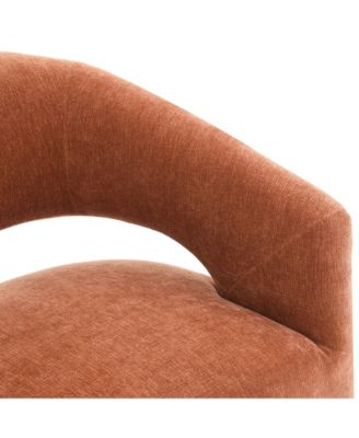  Orion Modern Upholstered Accent Chair with Casters