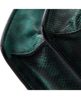  Large Serpenti Forever Square Shoulder Bag Python