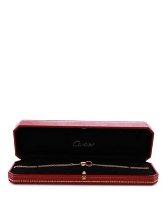  Love Interlocking Necklace 18K Rose Gold, 17.25"