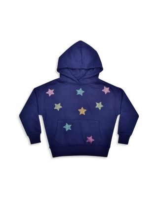 Girls' Sparkle Stars Pullover Hoodie - Little Kid, Big Kid