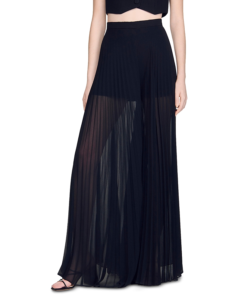 Sandro Pleated Trousers