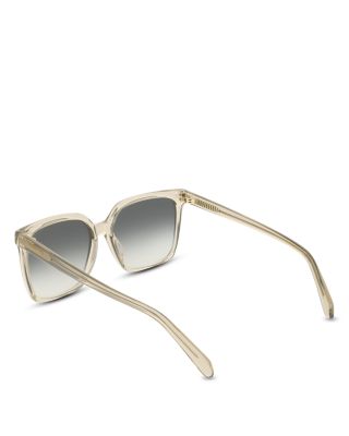 Classic Logo Square Sunglass, 57mm
