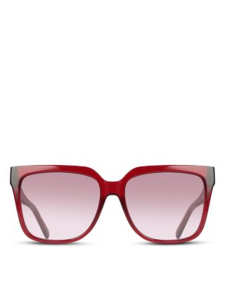Gancini Hinge Square Sunglasses, 58mm