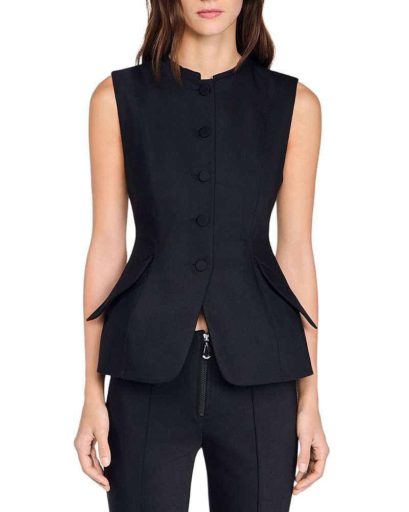 Sandro Peplum Jacket