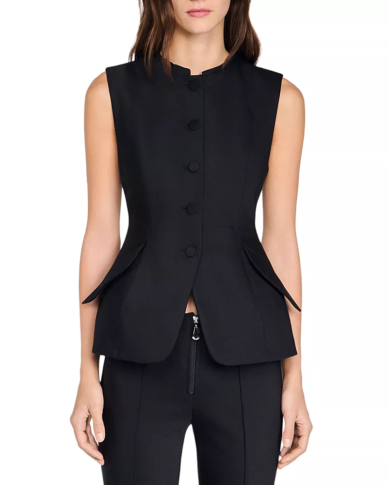 Sandro Peplum Jacket