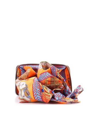 Silky Pop Tote Printed Silk