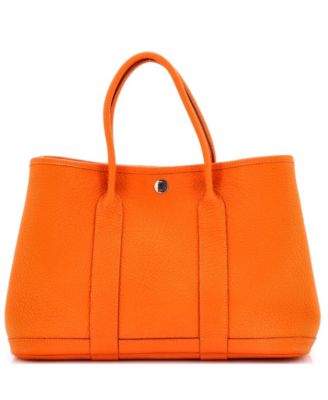 30 Garden Party Tote Leather