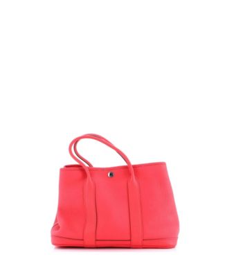 30 Garden Party Tote Leather