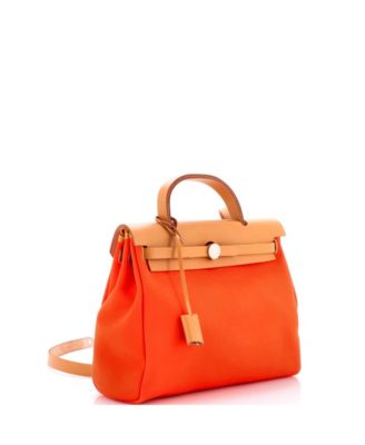 31 Herbag Zip Leather and Toile