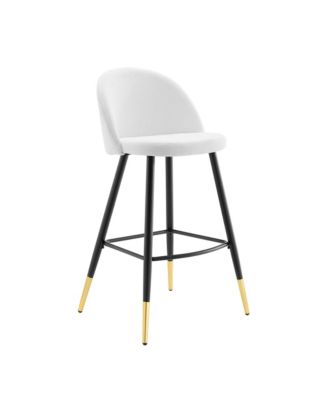  Cordial Fabric Bar Stools, Set of 2