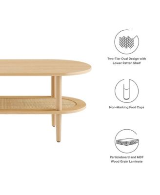  Torus Oval Coffee Table