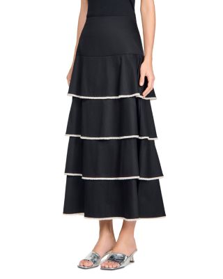 Long Rhinestone Skirt