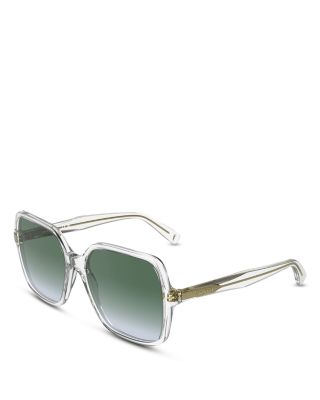 Le Pliage Rectangular Sunglasses, 57mm