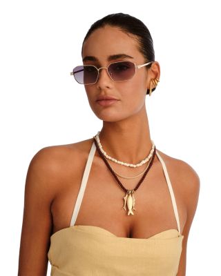 Mythic Square Sunglasses, 57mm