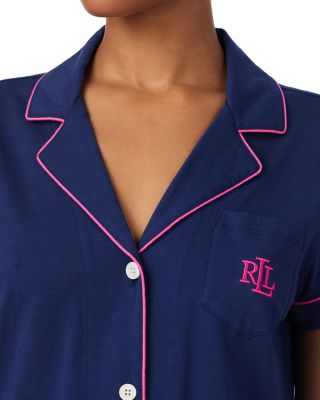 Short Sleeve Hammond Knit Pajama Set