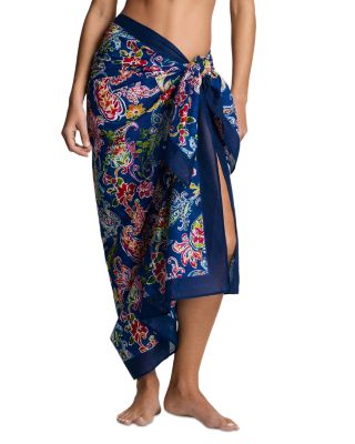 Border Pareo Swim Cover Up