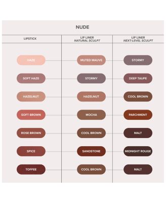 Matte & Satin Velvet Lipstick