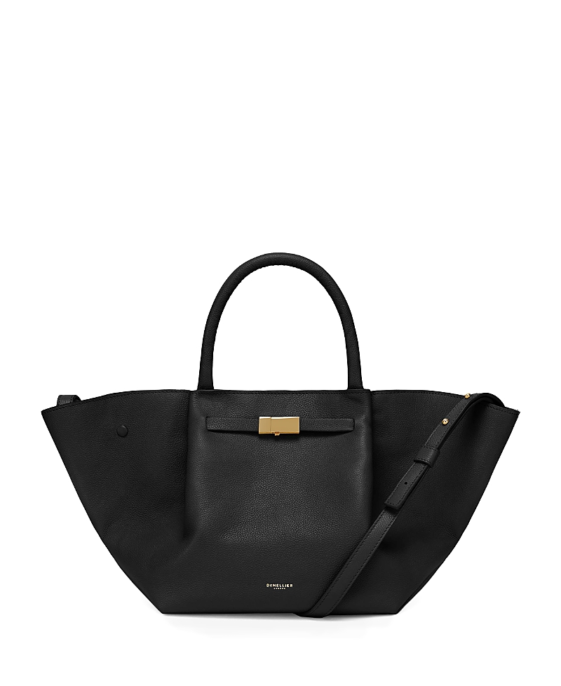 Demellier London Midi New York Leather Tote