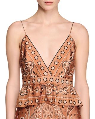 Bandana Print Maxi Dress