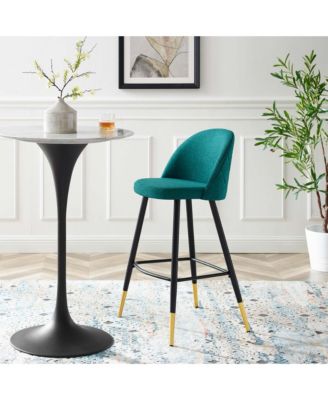  Cordial Fabric Bar Stools, Set of 2