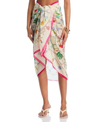 Charmed Sarong Swim Cover-Up