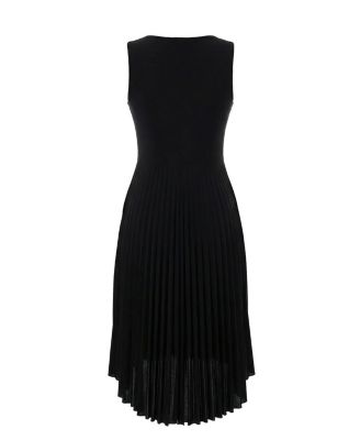  Girls' Pleated High Low Dress with Belt - Big Kid