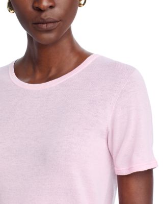 Machine Washable Cashmere Crewneck Tee