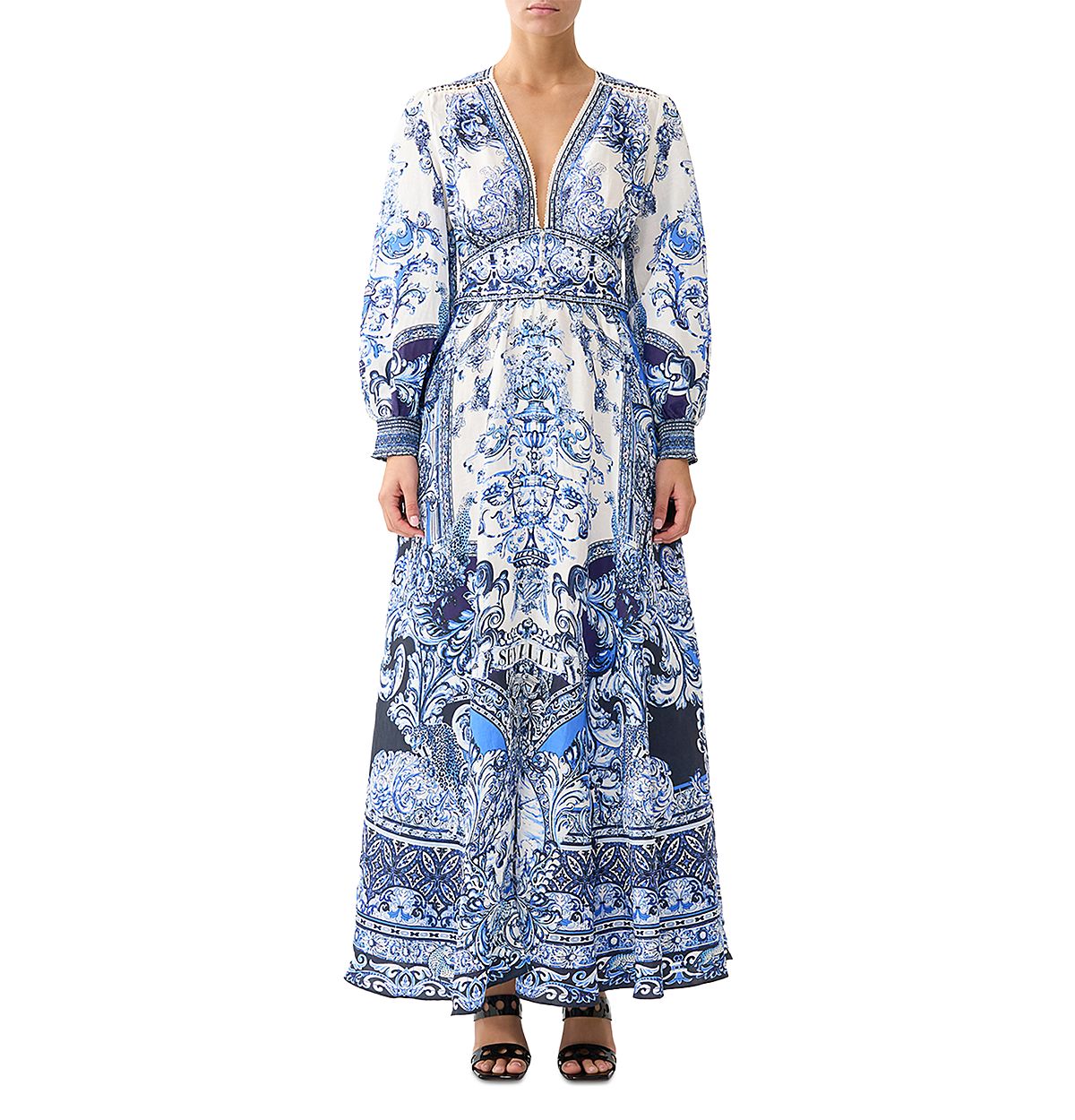 Camilla Silk Maxi Dress