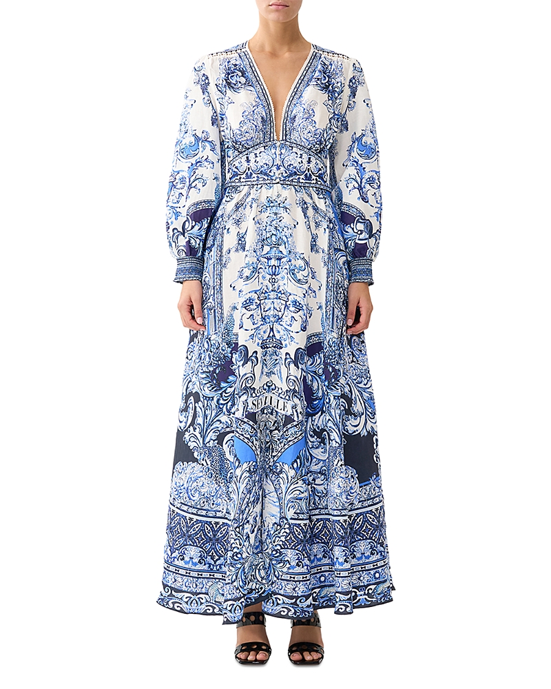 Camilla Silk Maxi Dress