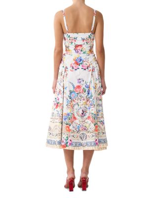 I Left My Heart In Granada Ballerina Midi Dress