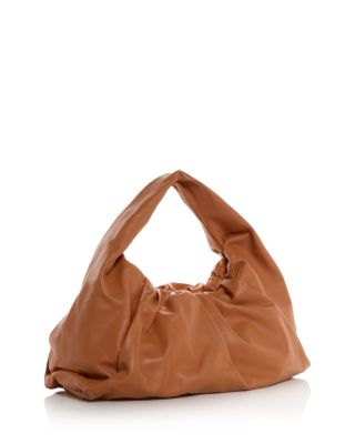 Leather Hobo Shoulder Bag