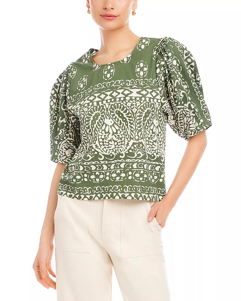 Fifteen Twenty Rosie Puff Sleeve Top