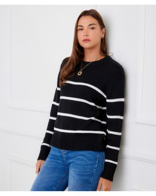 Stripe Crewneck Sweater